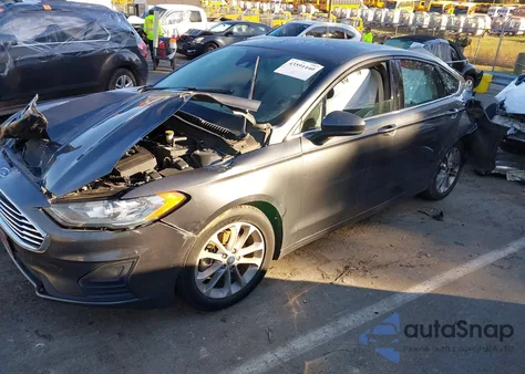 2019 Ford Fusion Se из США, поврежденный, VIN 3FA6P0H72KR218652